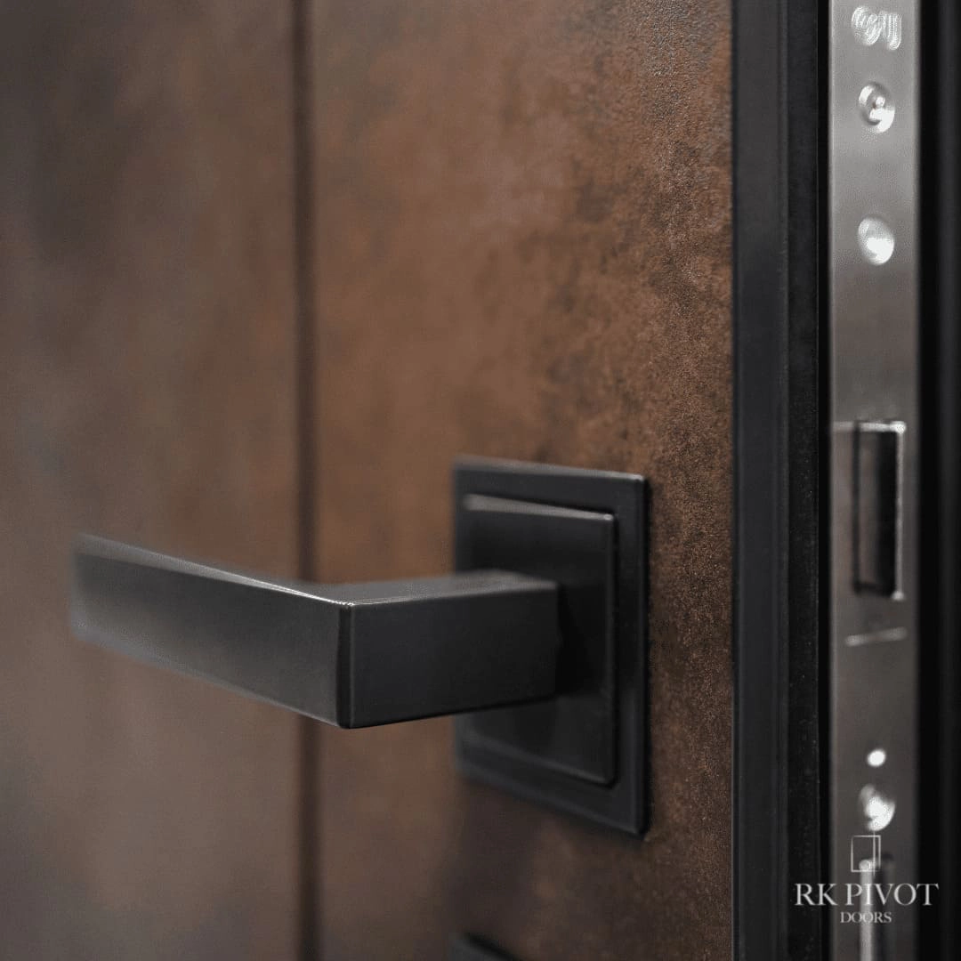 Schüco lift-and-slide door opening to pool terrace in Toronto