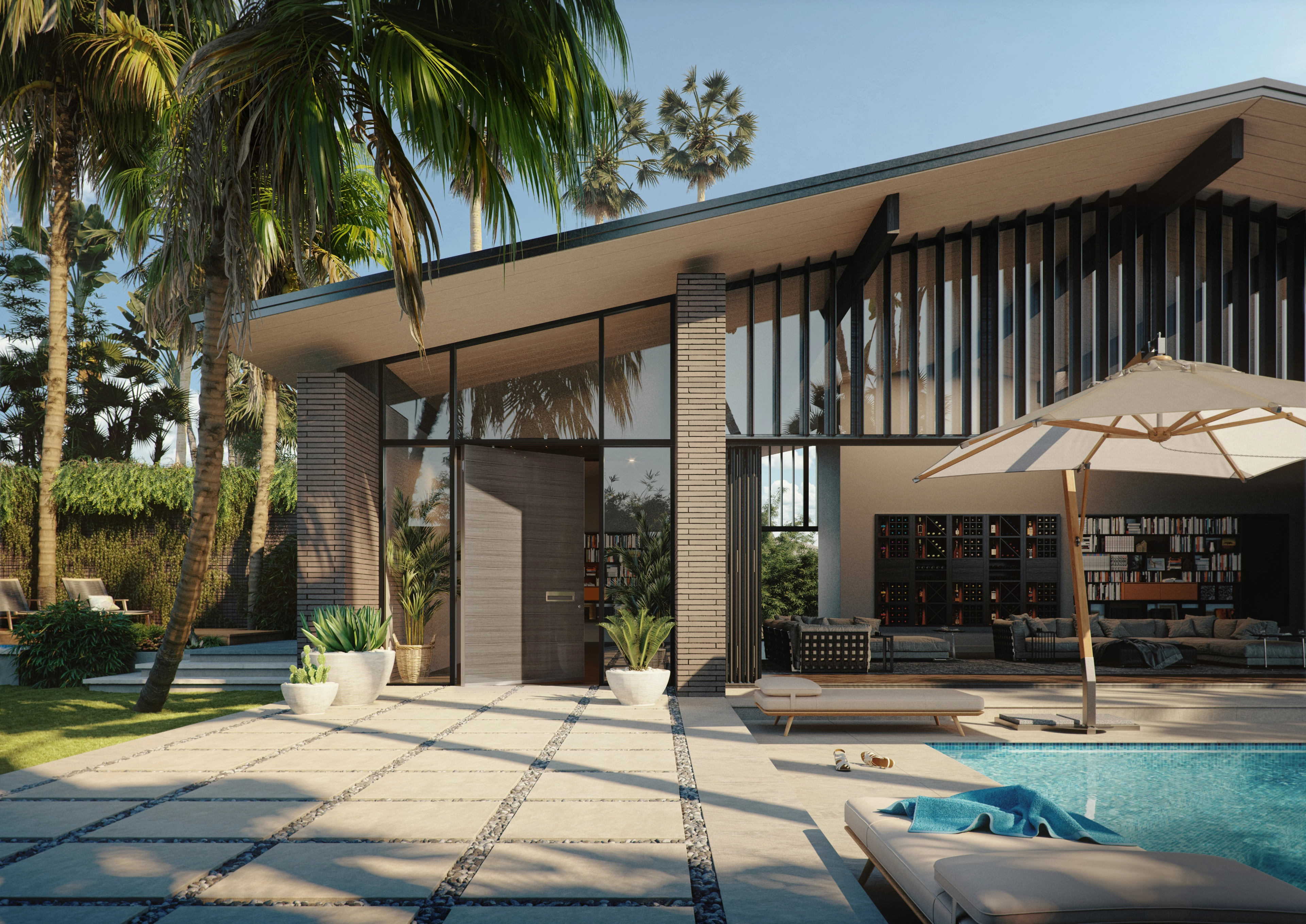 Opulence Architectural Systems pivot door