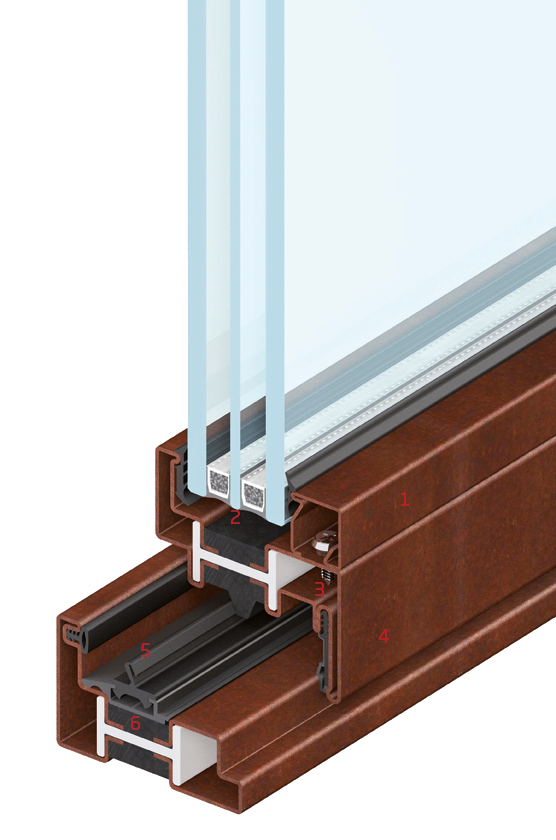 EBE 75 Window Profile